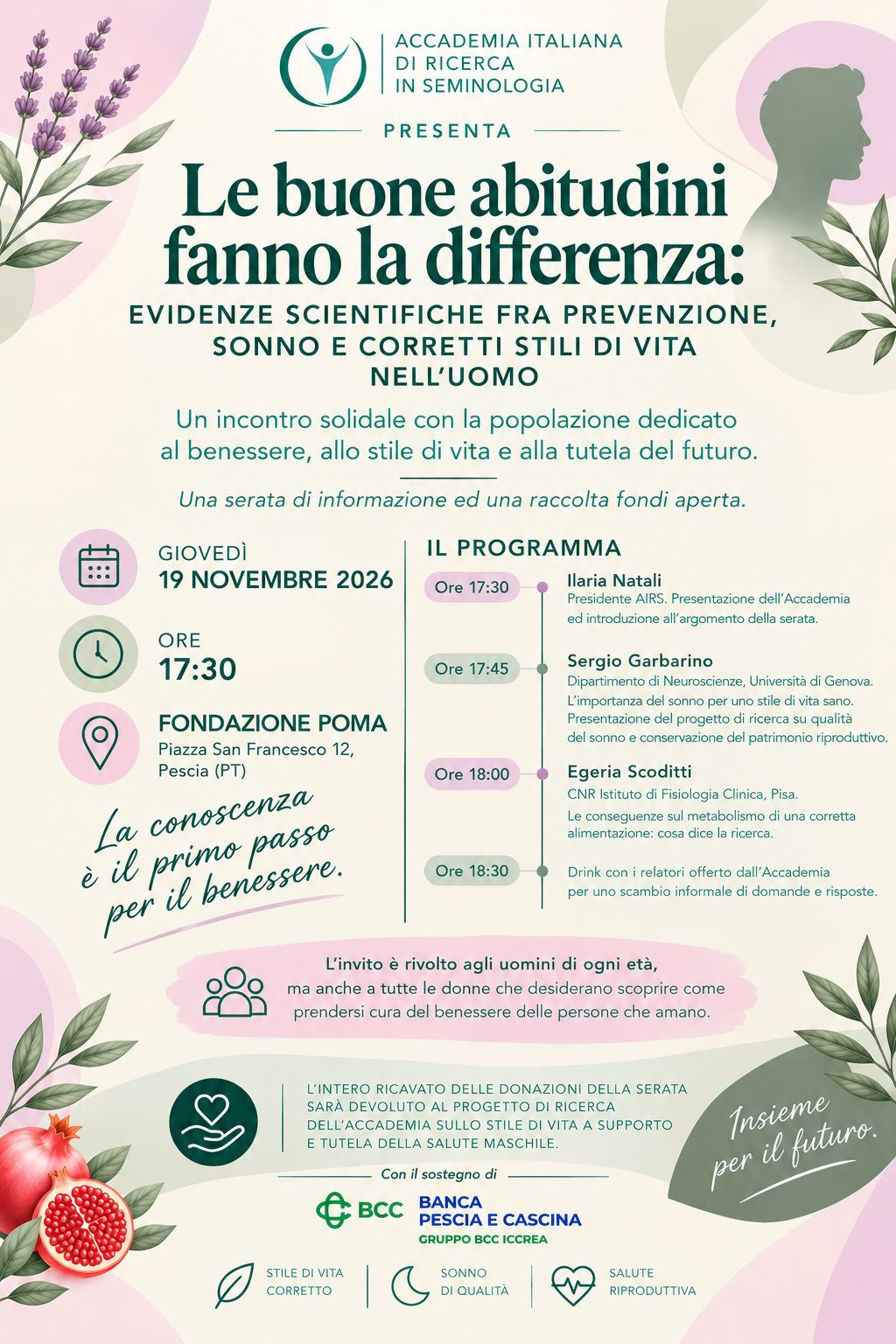 Le buone abitudini fanno la differenza: evidenze scientifiche tra prevenzione, sonno e corretti stili di vita nell'uomo